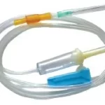 IV Set With Bulb Latex