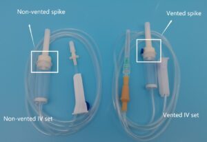 iv set non vented